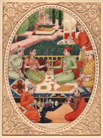 Sha Jahan et Mumtaz Mahal